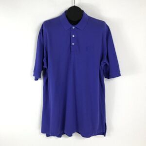 Polo Golf by Ralph Lauren Short Sleeve Polo Shirt Men's XL Purple 100% Cotton